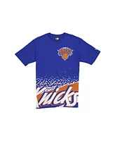 New Era Men's Blue New York Knicks Sport Classic T-Shirt