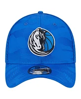 New Era Men's Blue Dallas Mavericks Subtle Camo 39THIRTY Flex Hat