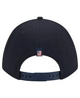 New Era Men's Navy Houston Astros American Flag 9FORTY M-Crown A-Frame Adjustable Hat
