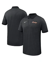 Nike Men's Oklahoma State Cowboys 2025 Early Season Coaches Sideline Victory Stripe Performance Polo Shirt