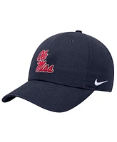 Nike Men's Navy Ole Miss Rebels 2025 On-Field Club Adjustable Hat