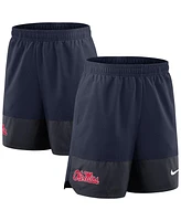 Nike Men's Navy Ole Miss Rebels 2025 Sideline Performance Shorts