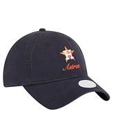 New Era Women's Navy Houston Astros Preppy Team 9TWENTY Adjustable Hat