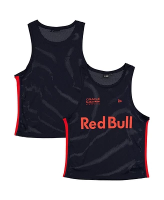 New Era Men's Navy Red Bull Racing Basketball Mesh Tank Top