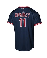 Nike Big Boys and Girls Jose Ramirez Navy Cleveland Guardians Alternate Replica Player Jersey
