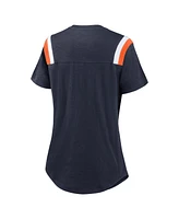 Nike Women's Navy Chicago Bears Historic Slub Fashion T-Shirt