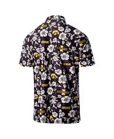 Reyn Spooner Men's Black Iowa Hawkeyes Performance Polo Shirt