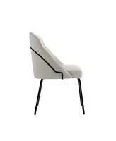 Manhattan Comfort 34.3" Faux Leather Gracie Dining Chair