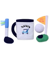 Little Me Baby Boys My First Golf Bag Plush Play Set