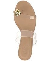 I.n.c. International Concepts Women's Brisa Embellished Vinyl Dress Sandals, Exclusively at Macy's