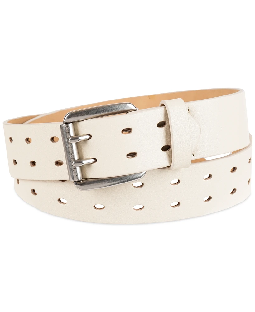 Levi's Women's Casual Double-Prong Roller-Buckle Leather Jean Belt