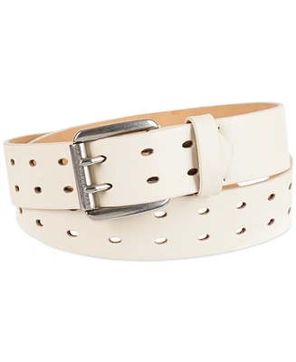 Levi's Women's Casual Double-Prong Roller-Buckle Leather Jean Belt