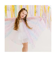 Sweet Wink Girls Purple Galaxy Cape