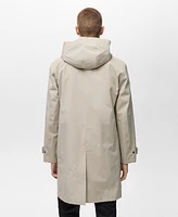 Mango Men's Coolmax Technology Waterproof Parka