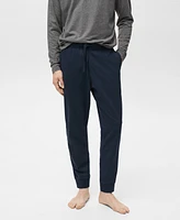 Mango Men's Cotton T-Shirt and Pant Pajama Set