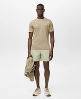 Mango Men's Coolmax Slim-Fit T-Shirt