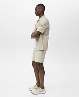 Mango Men's Water-Repellent Bermuda Shorts