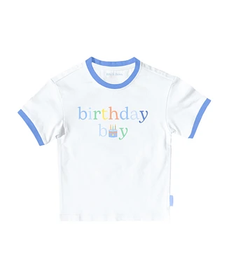 Bits & Bows Boys Birthday Boy Crewneck T-Shirt