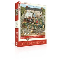 New York Puzzle Company The Walled Garden 500 Piece Puzzle