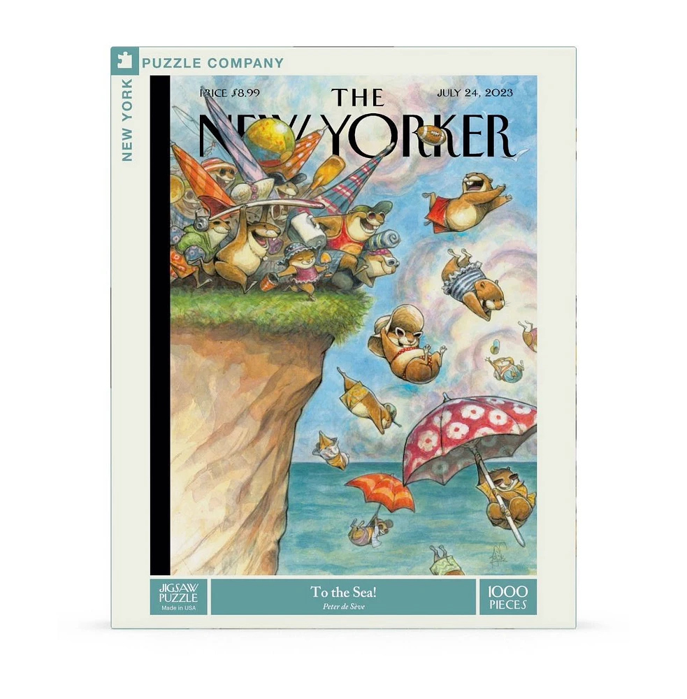 New York Puzzle Company To the Sea! 1000 Piece Puzzle