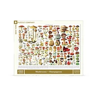 New York Puzzle Company Mushrooms Champignons 1000 Piece Puzzle