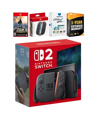 Nintendo Switch 2 Console with Zelda Breath of the Wild, Extra Joy-Cons