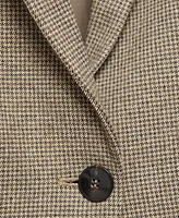 Mango Women's Micro-Houndstooth Tailored Jacket
