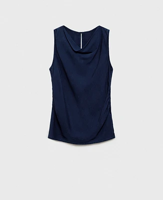 Mango Women's Lyocell Maternity Top