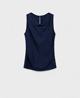 Mango Women's Lyocell Maternity Top