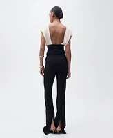 Mango Women's Combined Draped Top
