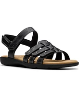 Clarks Collection Women's Elizabelle Kay Riptape Flat Sandals