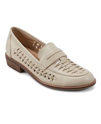 Earth Women's Ella Woven Slip-On Penny Loafers