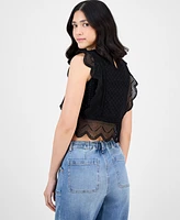 And Now This Women's Lace-Trim Scalloped Tank, Exclusively at Macy's