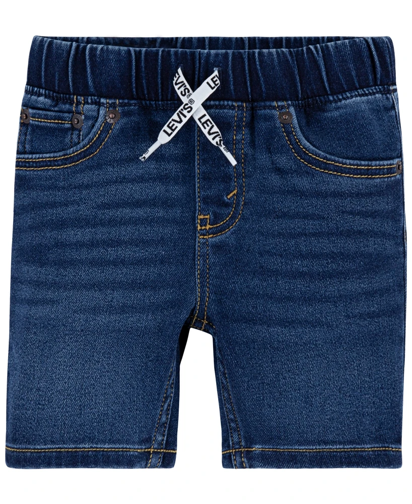 Levi's Toddler Boys Pull-On Skinny Fit Dobby Shorts