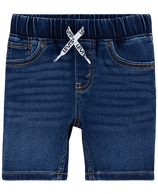 Levi's Toddler Boys Pull-On Skinny Fit Dobby Shorts