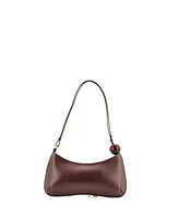 Pre-Owned Jacquemus Le Bisou Perle Shoulder Bag Leather