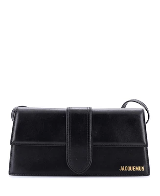 Pre-Owned Jacquemus Long Le Bambino Flap Shoulder Bag Leather