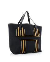 Pre-Owned Hermes Pursangle Tote Canvas with Leather