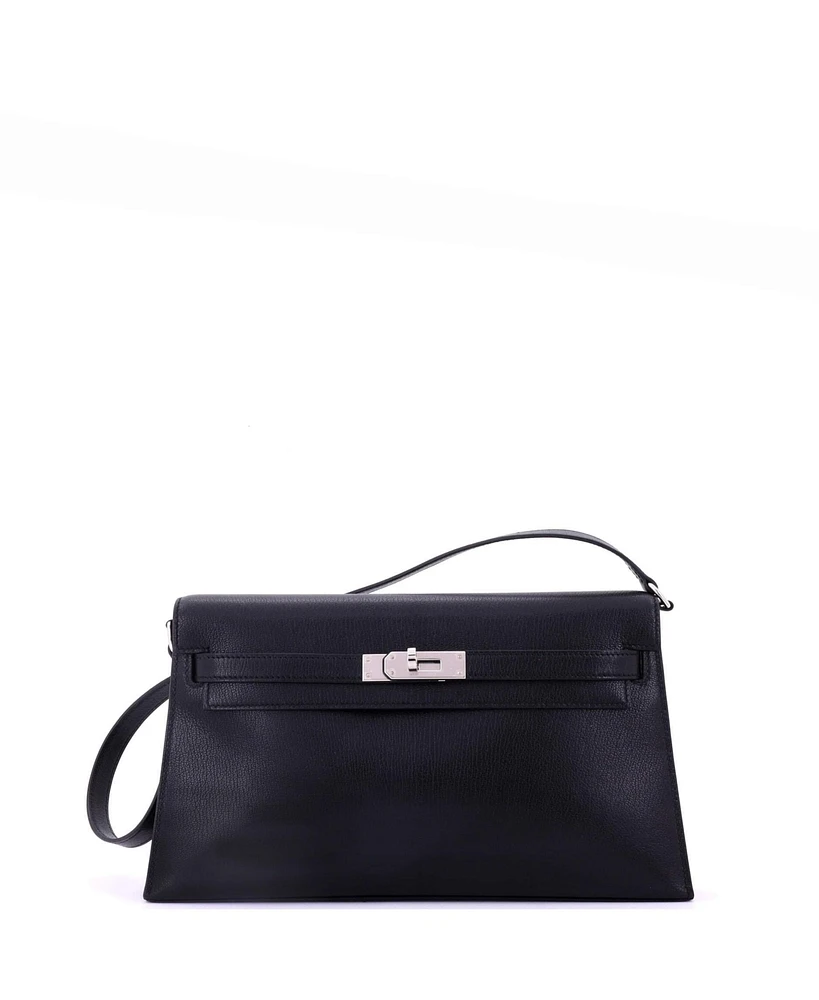 Pre-Owned Hermes Kelly Elan Shoulder Bag Chevre Chamkila
