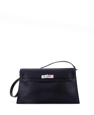 Pre-Owned Hermes Kelly Elan Shoulder Bag Chevre Chamkila