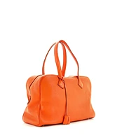 Pre-Owned Hermes 35 Victoria Ii Bag Clemence