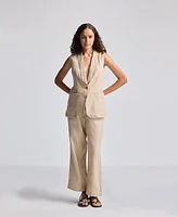Reistor Women's Wide Leg Pants Hemp