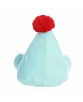 Aurora Mini Viva Party Hat Palm Pals Adorable Plush Toy Blue 4"