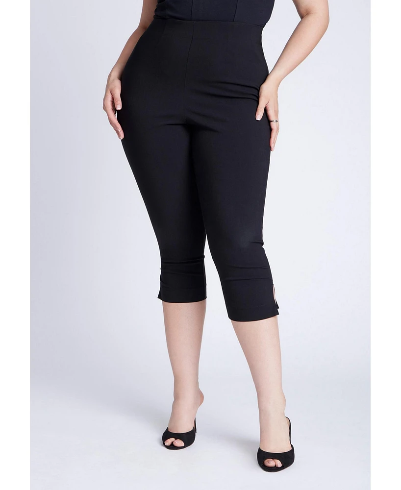 Eloquii Plus Slim Stretch Capri