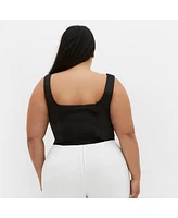 City Chic Plus Star Gaze Corset