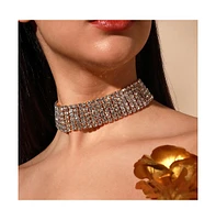 Sohi Crystal Choker Necklace