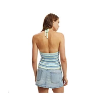 Cotton On Women's Summer Knit Halter