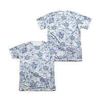 Superman Men's Super Is The Man (Front/Back Print) Adult 65/35 Poly/Cotton Short Sleeve Tee / T-Shirt