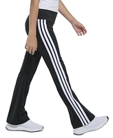 adidas Big Girls 3-Stripes Flare-Leg Pants