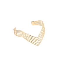 Sohi Ribbed Statement Armlet